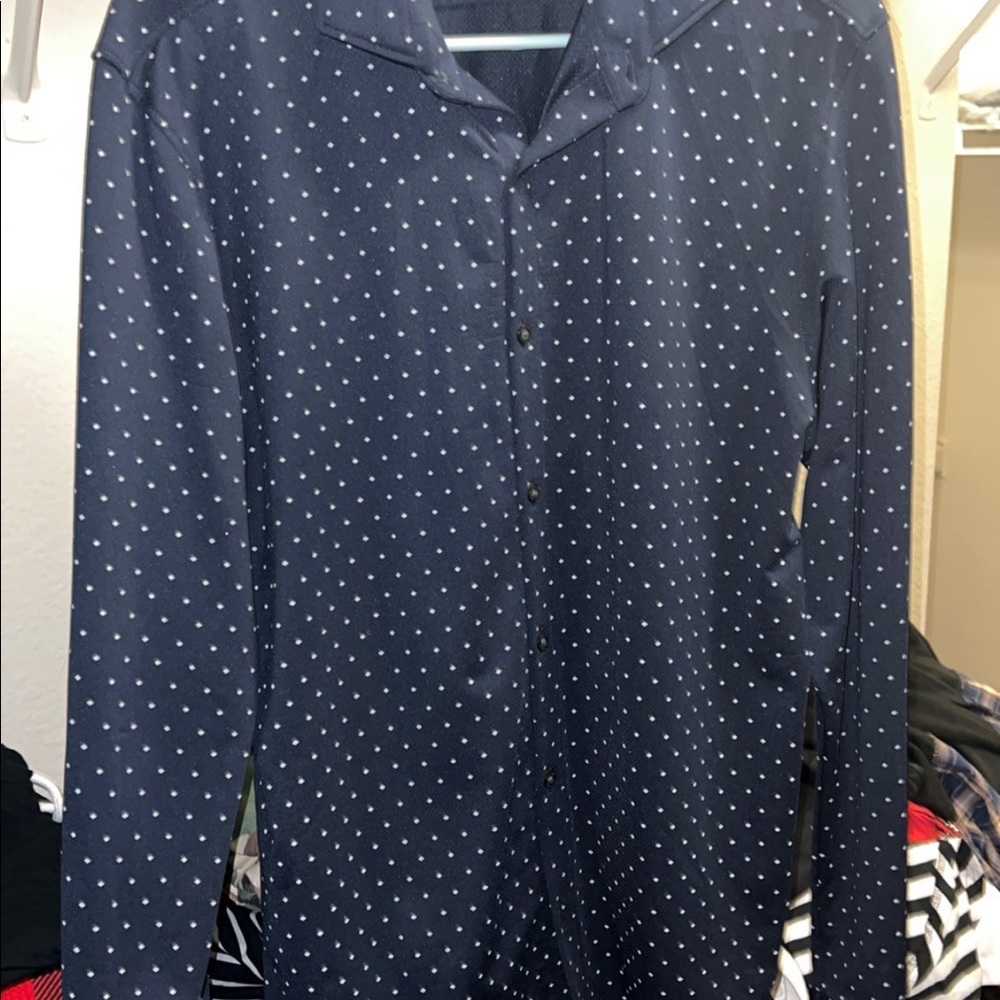 Button Down Sweatshirt